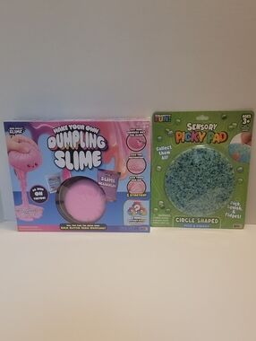 RMS *Tik Tok* Make Your Own Dumpling Slime Set & RMS Sensory Picky Pad- Circle
